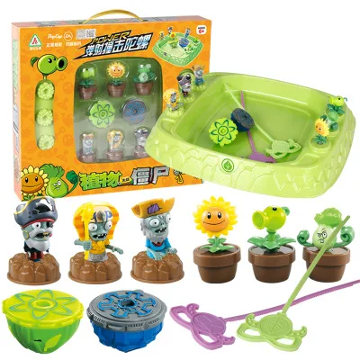

Plants Vs Zombies Peashooter Pvc Action Figure Model Toy Gifts Toys For Children High Quality Toy