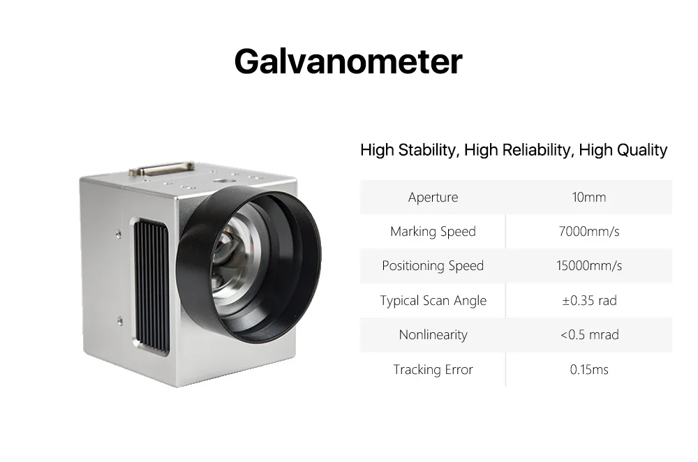 20 Вт волоконно лазерная маркировочная машина аппаратная пластиковая