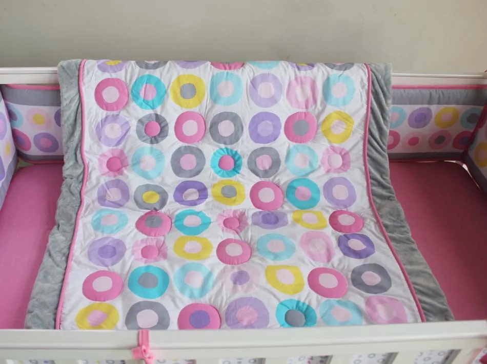 Комплект постельного белья для детской кроватки комплект из 7 предметов с