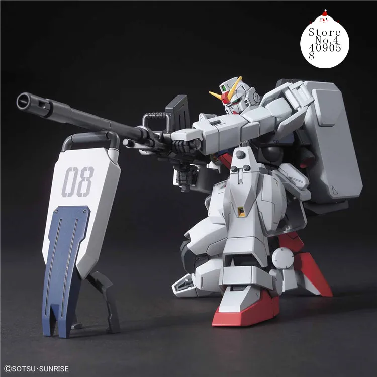Bandai собранная модель HGUC 1/144 RX-79 [G] новая Land Ward 08MS Team ПВХ фигурка для детей куклы игрушки