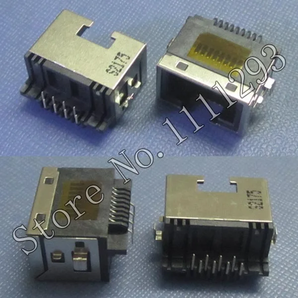 Разъем для ноутбука Asus A45 A85 K45VD K45VM K45VJ K45DR K45VS K75 P45V P45VA P45VJ G75VW порт RJ45 5 шт./лот|connector