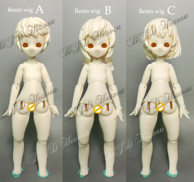 Парик из смолы и 1/6 масштаб BJD кукла Raggirl бесплатные глаза горячие куклы смола игрушка Подарки HeHeBJD
