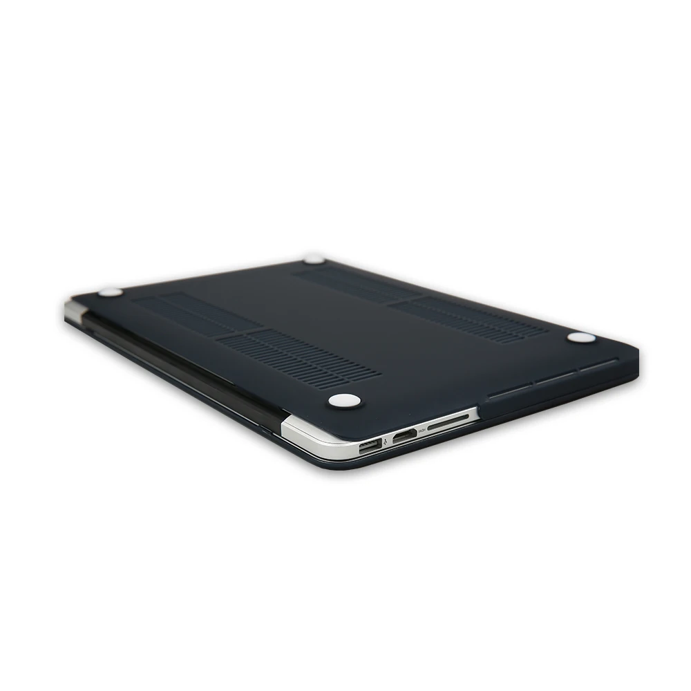 Модный матовый защитный чехол для Apple MacBook Pro 13 15 с Retina Air 11 12 дюймов черный|case for apple
