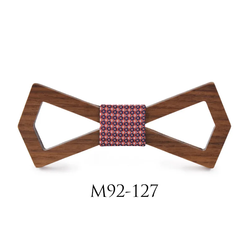 

Wooden Bow Tie Handmade Personalized Fit for Men Father Boy Wedding Wood Bowtie