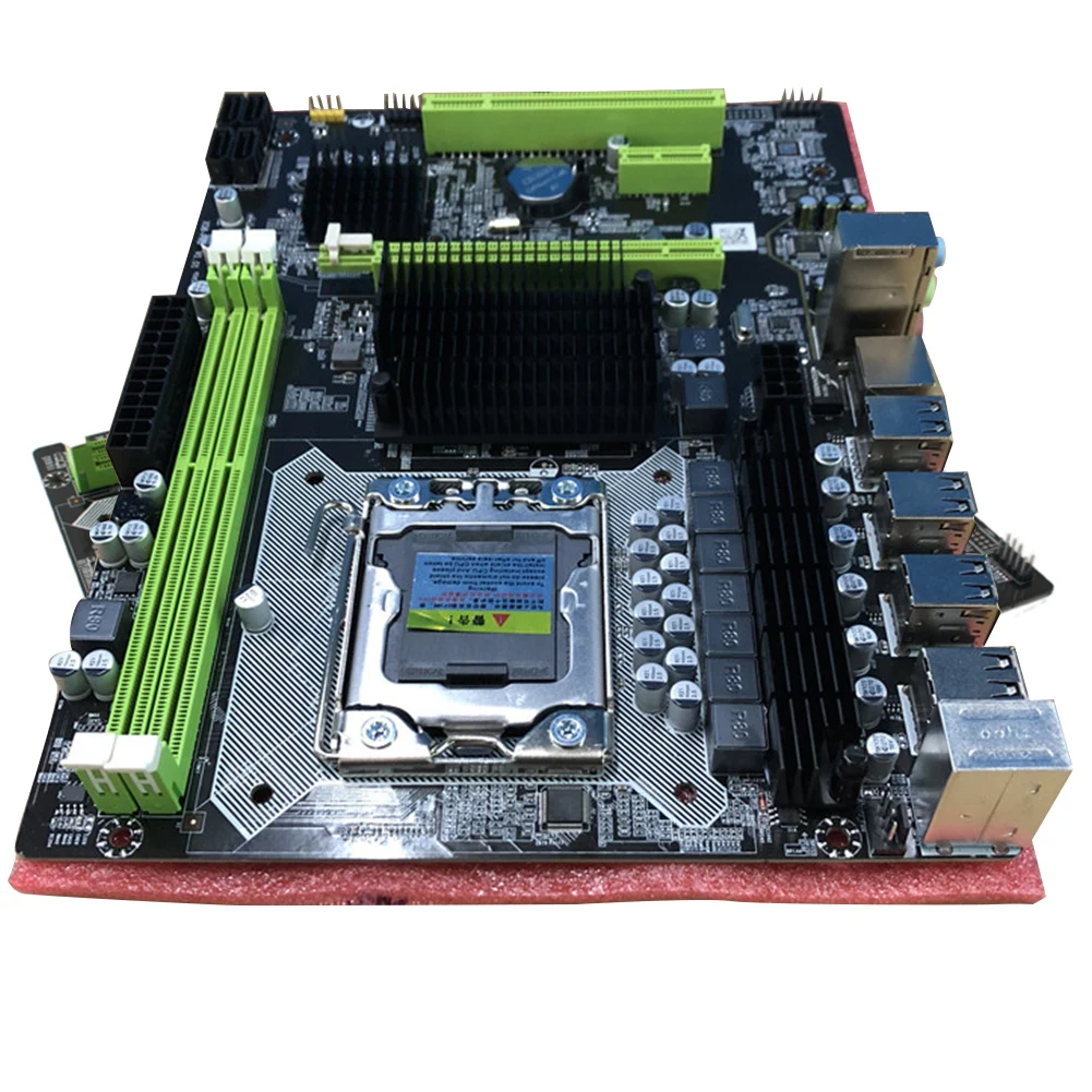 X58 Pro настольные компьютерные аксессуары материнская плата интерфейс ЧПУ DDR3