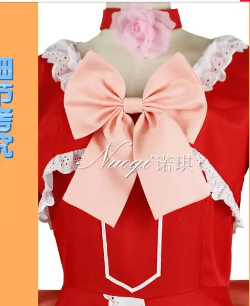 Сапоги для косплея Темный дворецкий Элизабет мидфорд костюмы костюмированной