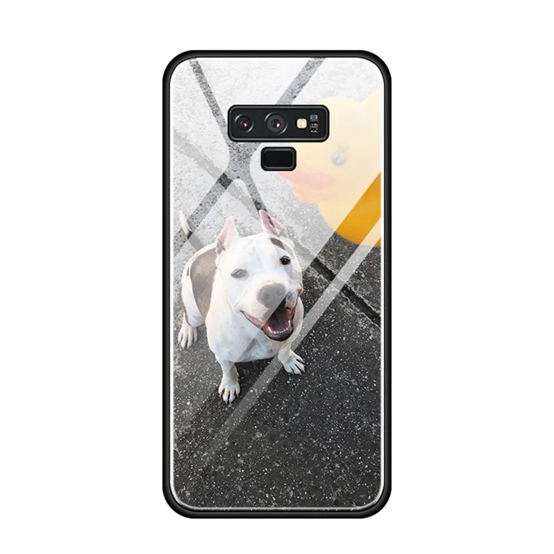 DIY пользовательские фото индивидуальные фото чехлы с закаленным стеклом для iPhone X XS XR MAX 5S 6 6S 7 8 Plus samsung Galaxy S8 S9 Note 8