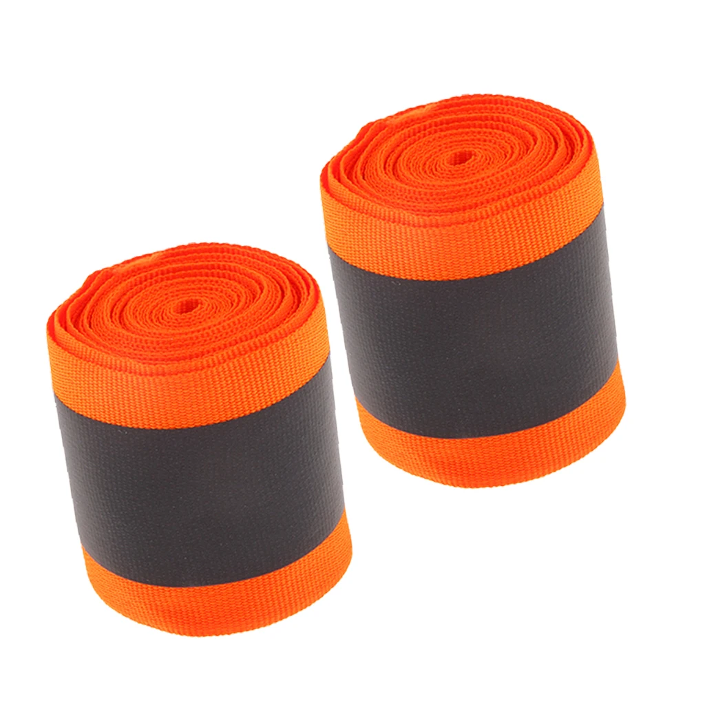 2 рулона полиэстер Светоотражающая тесьма лента для рубашки сумка