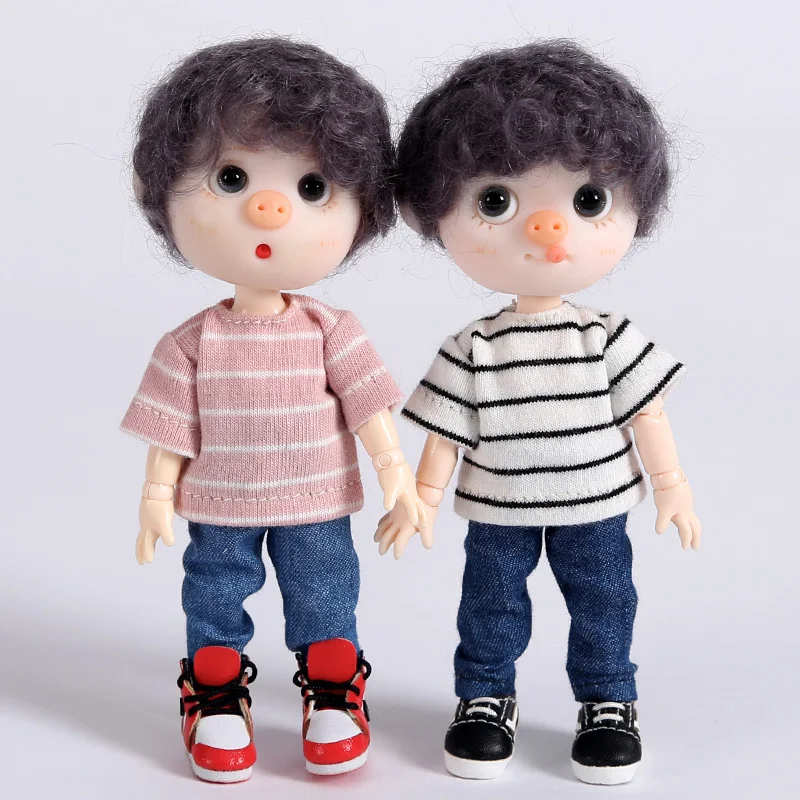 Новинка, 9 цветов, милая 1/6 Одежда для куклы bjd obitsu11, длинные штаны для 1/12 bjd, ob11, аксессуары для куклы, одежда