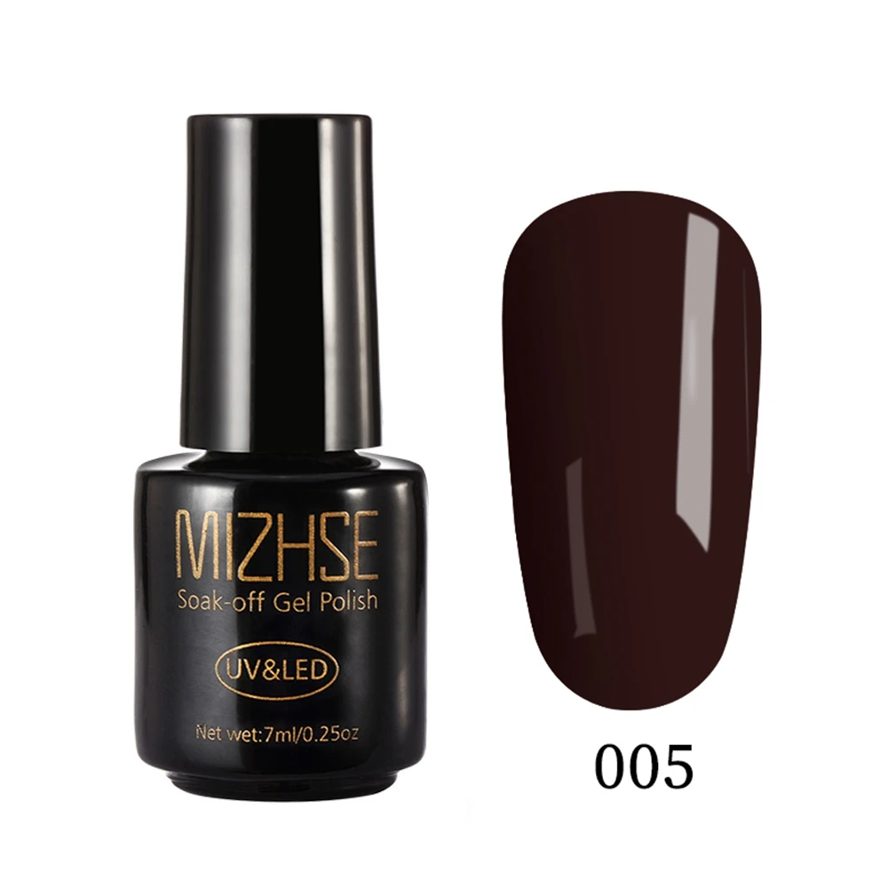 JH005 MIZHSE 7 мл УФ-гель для ногтей УФ светодиодный Lakier hybrydowin Гибридный гвоздь гель, полирующие средства Vernis Полупостоянный УФ светодиодный Гель-лак - Цвет: JH005