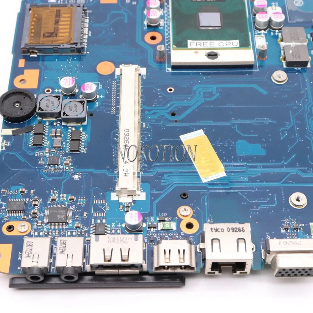 Материнская плата NOKOTION для ноутбука Toshiba Satellite L500 L550 GM45 DDR2 K000080430 KSWAA|Материнские