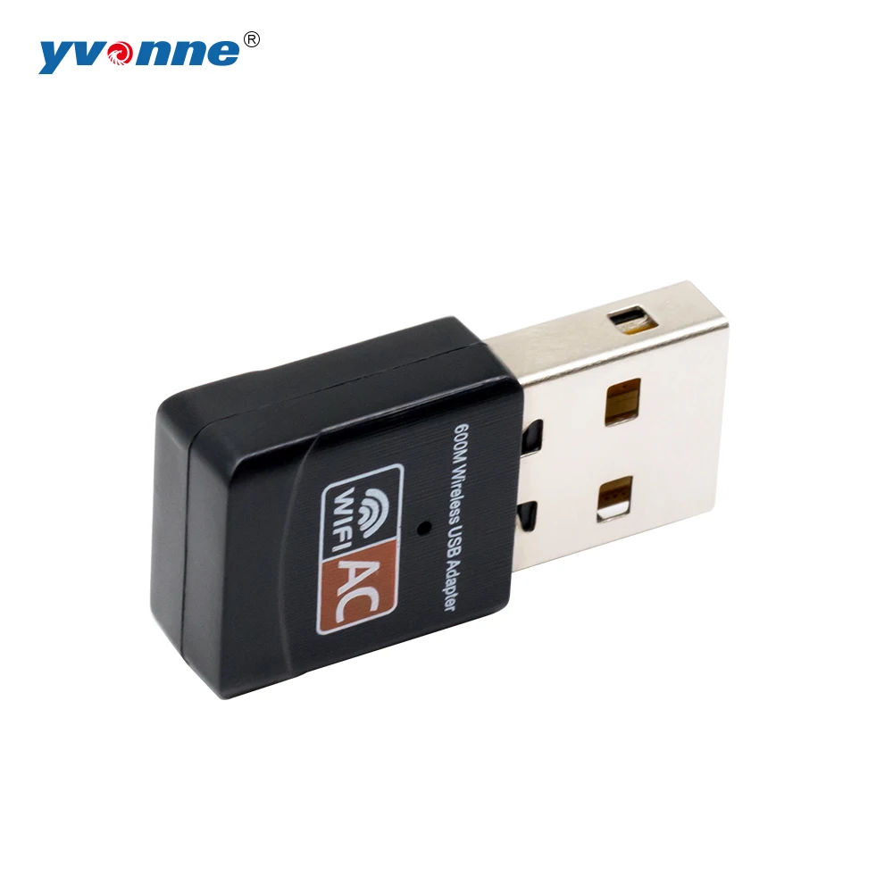Беспроводной USB WiFi адаптер 600 Мбит/с Антенна PC сетевая карта двухдиапазонный 2 4 + 5 8