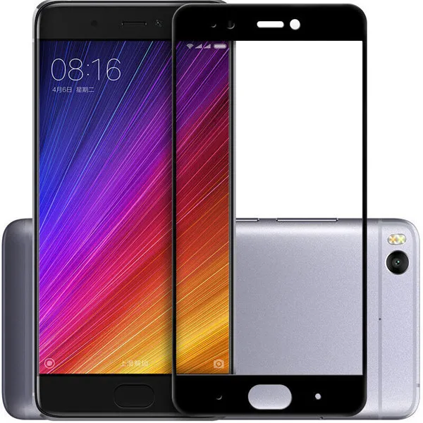 Твёрдость 9H защитное стекло на для сяоми mi 5s полноэкранное ксиоми Ми5с ми 5S 2.5D