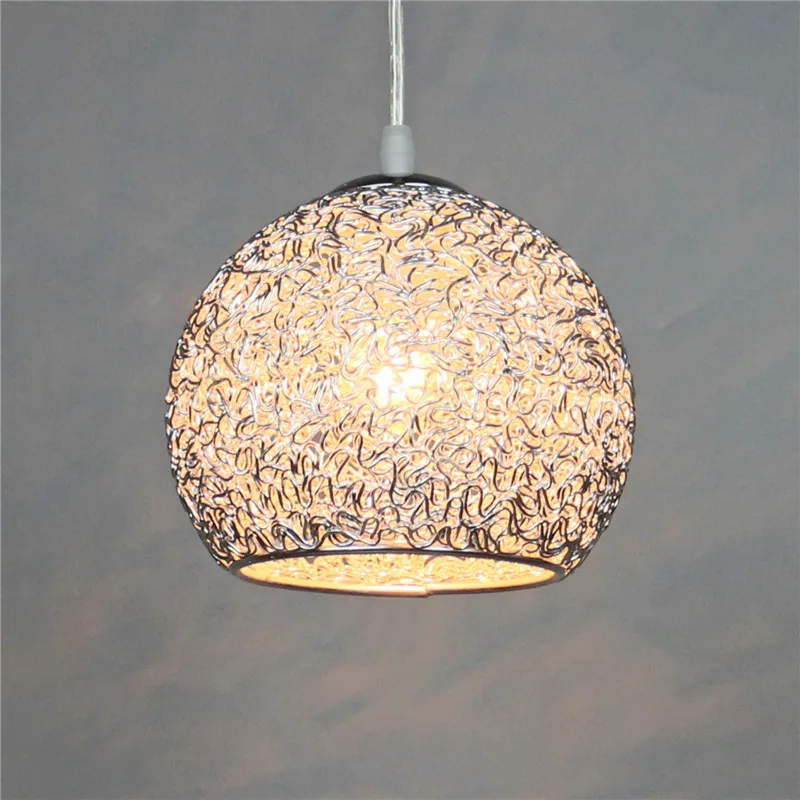 Lámpara colgante LED de Metal para comedor, decoracion hogar moderno lámpara de bola de Metal colorida, moderna, nórdica, para dormitorio, cocina, accesorio de iluminación