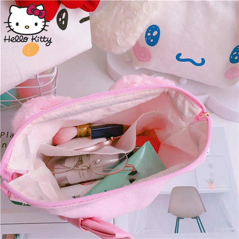 Hello kitty Женская сумка для девочек косметичка кошелек Милая путешествий удобная