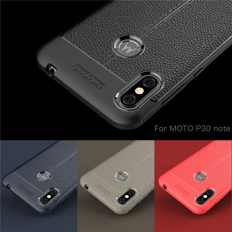 Phone Case For Motorola One Power Cover Shockproof Silicone Moto P30 Note Bag Power(P30 Note) |