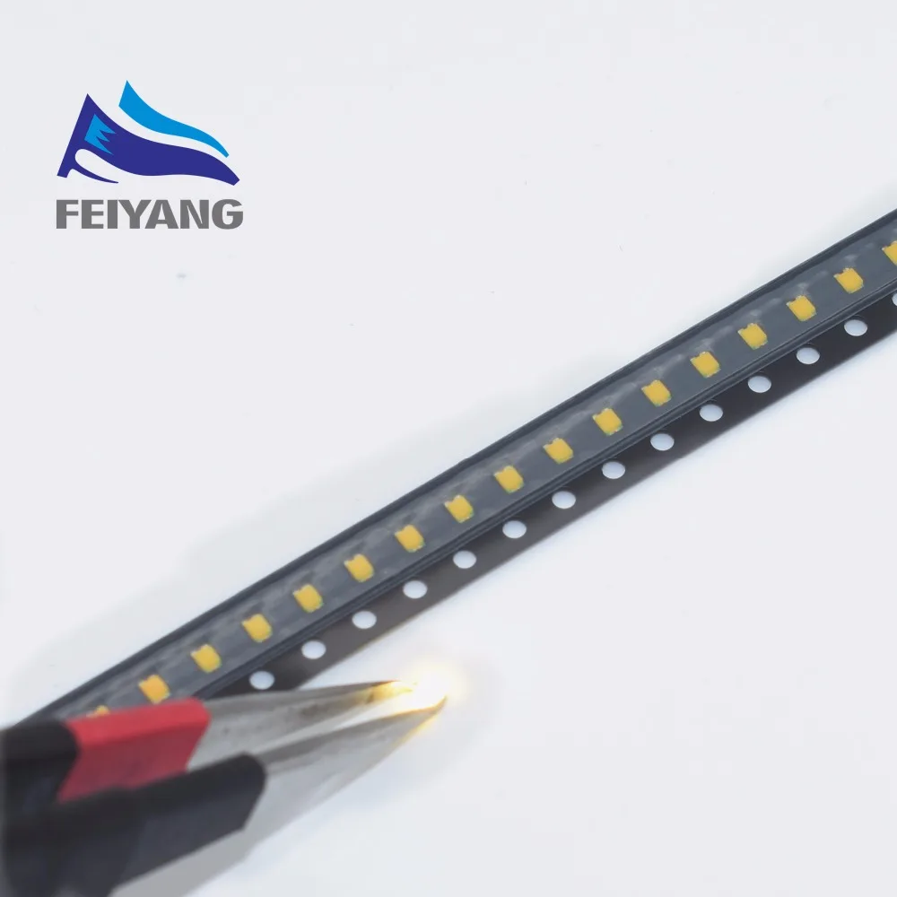 100 шт. SAMIORE ROBOT 0805 SMD теплый белый 2800-3200K светодиодный светильник диод 2012 Диод 2 0*1 2*0 8
