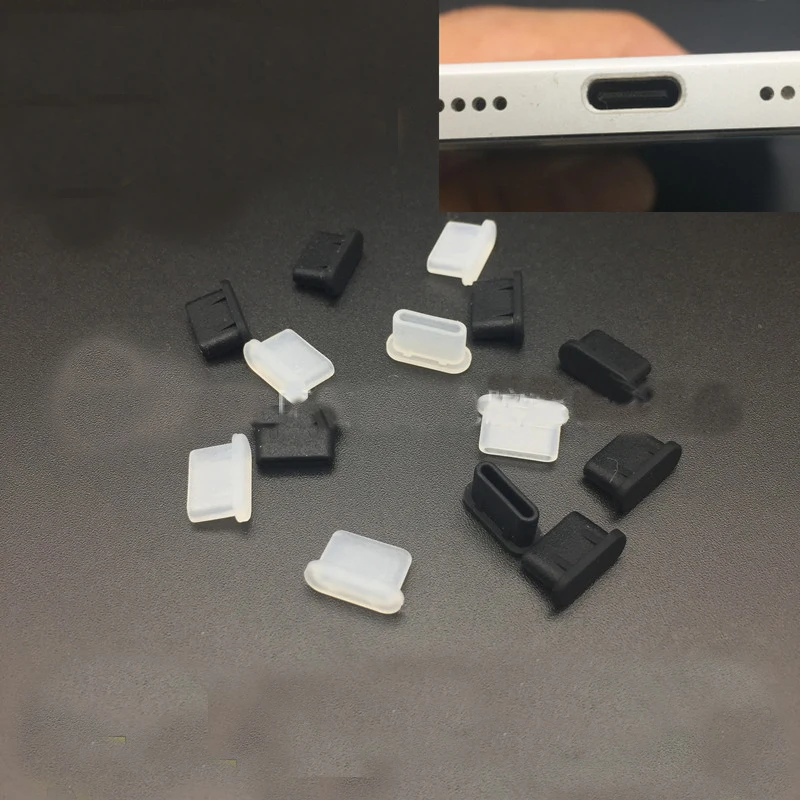 5 шт тип-c Пылезащитная заглушка usb зарядка защита порта силиконовый чехол для samsung для huawei аксессуары для смартфонов