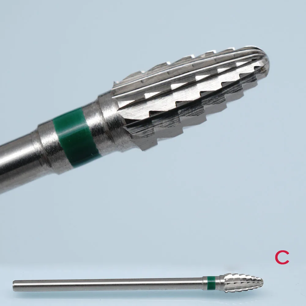 HOT 2017 New Design 6.0 Large Cone Shape Carbide Nail Drill Bit Electric File Coarse Art Tool | Красота и здоровье