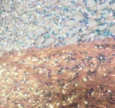 Синий Новая фантазия бахрома блесток ткань вышивка кружево ткань для платья Базен Riche Getzner Tissu Telas Tissus Stoffen материал - Цвет: Синий