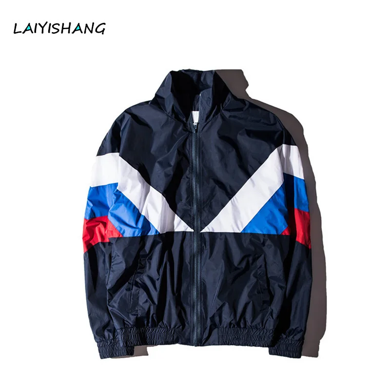 Ветровка Мужская/Женская с длинным рукавом тонкая свободная Классическая куртка