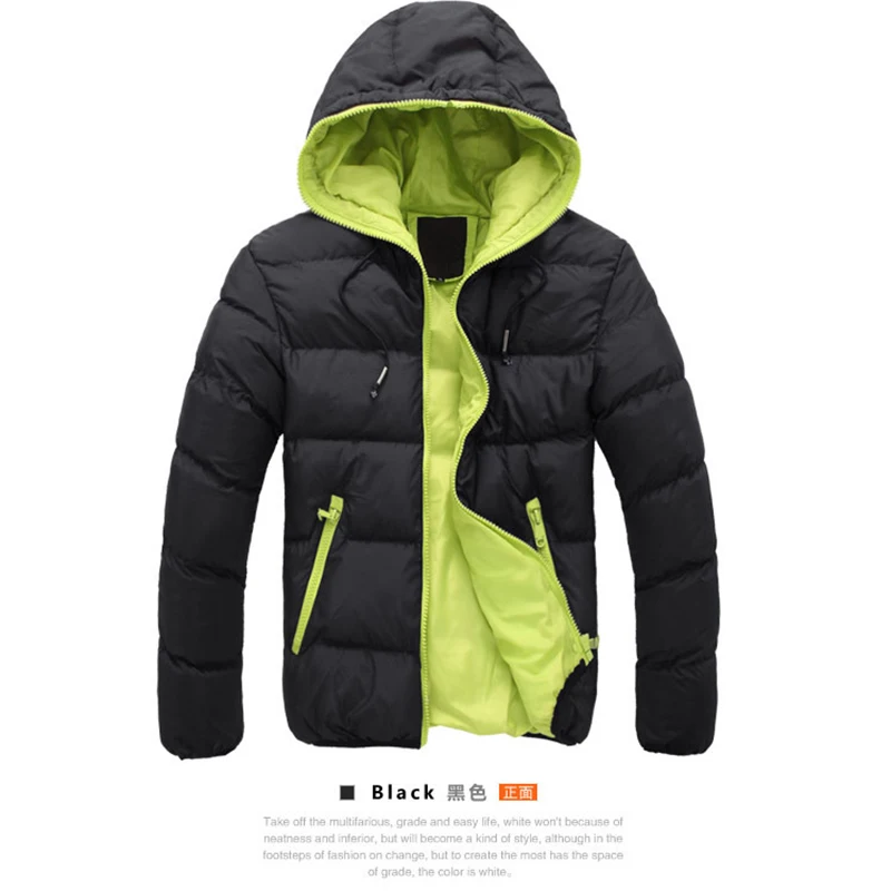 Fashion Windbreakers Men Plus Size XXXXL Winter Jacket Jackets Man Clothes 2018 Men's Casual Parka hOT | Мужская одежда