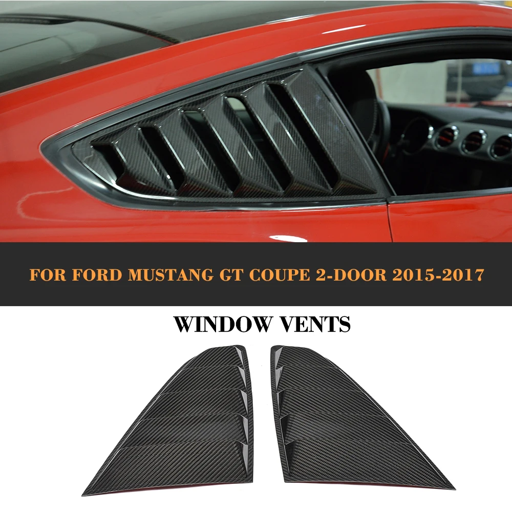 2 шт. накладки на окна для Ford Mustang Coupe Door 2015 2016 2017|grille grill|grill fordgrill c |