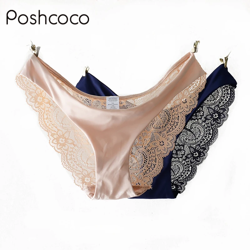 Poshcoco Высокое качество удобные кружево бесшовные хлопок молочного шелка женские