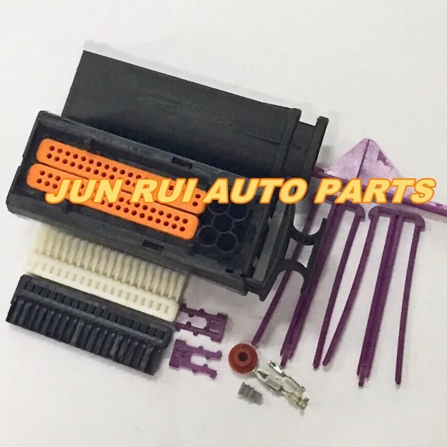 81 Pin/Way ECU автомобильный разъем Tyco 368376 1 368389 368382 проводка авто 1J0906385C 1J0 906 385C|Кабели