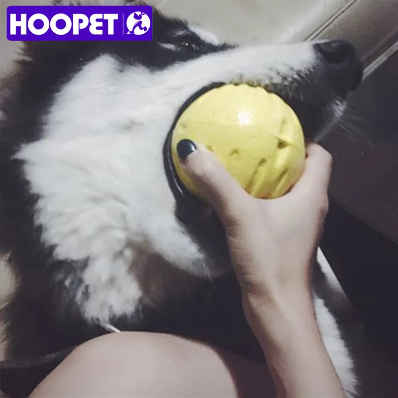 HOOPET Кинологический мяч жевательная игрушка Предметы Безопасности Резиновая