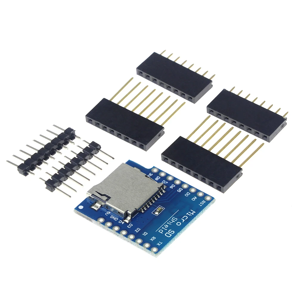 10 шт. Micro SD щит для wemos D1 мини модуль TF | Электроника