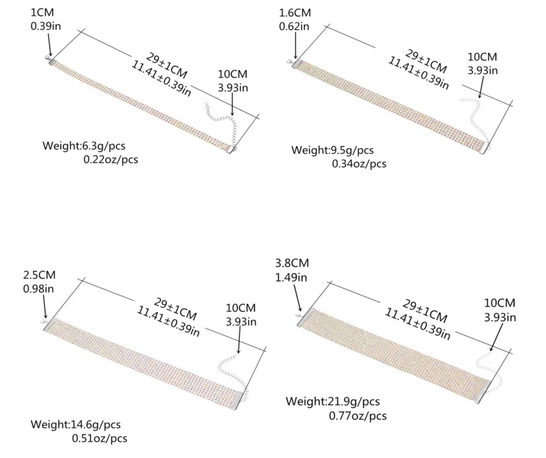 Женское Ожерелье-чокер с цветными кристаллами ширина 3 8 см для свадебной
