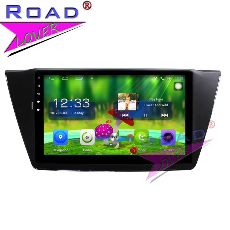 Автомобильный медиацентр TOPNAVI Android 6 0 2 ГБ + 32 10 1 дюйма два Din автоматическое видео