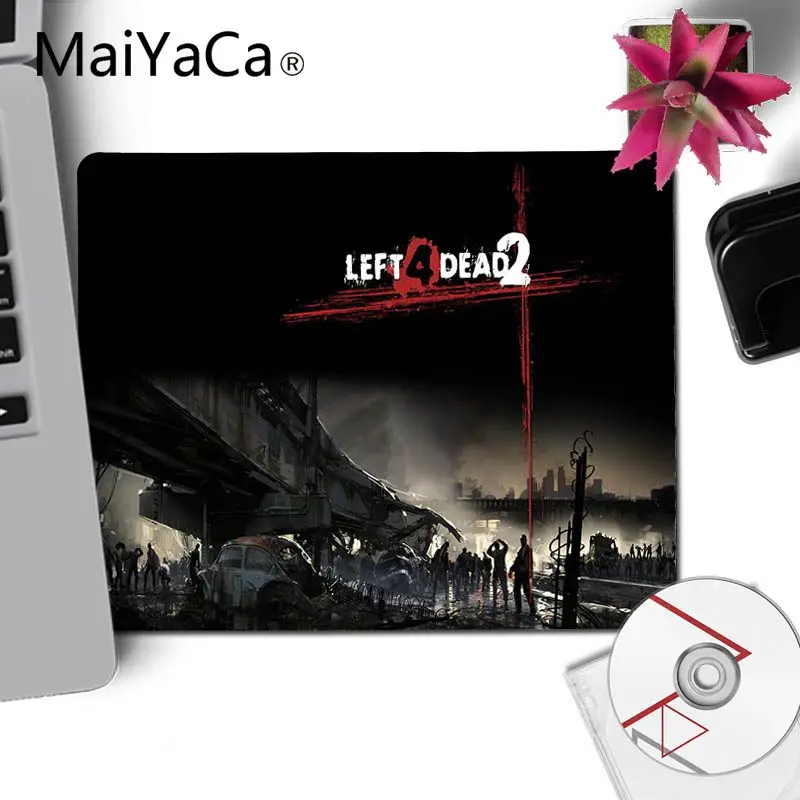 MaiYaCa 2019 Новый левый 4 мертвый ноутбук коврик для мыши Гладкий блокнот письма