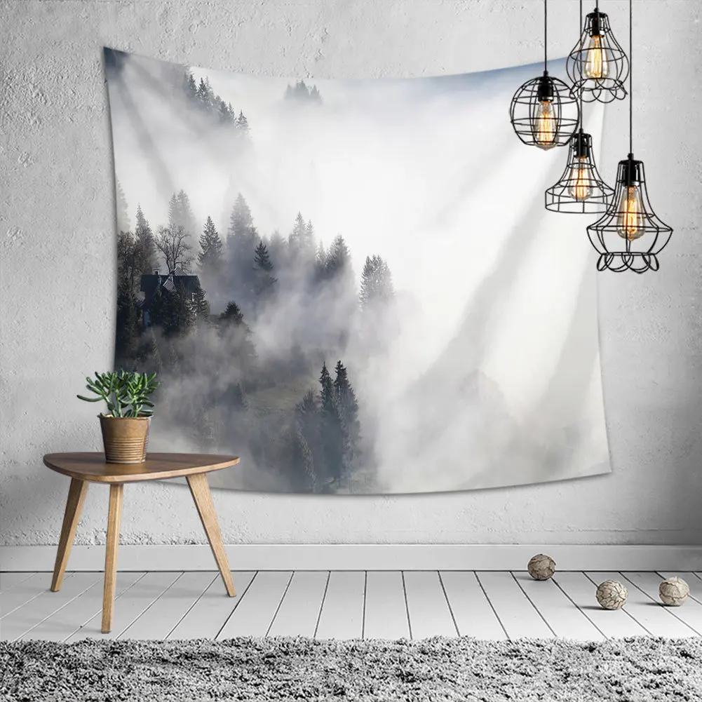 Искусственный богемный гобелен Настенный декор в стиле бохо ковер коврик одеяло