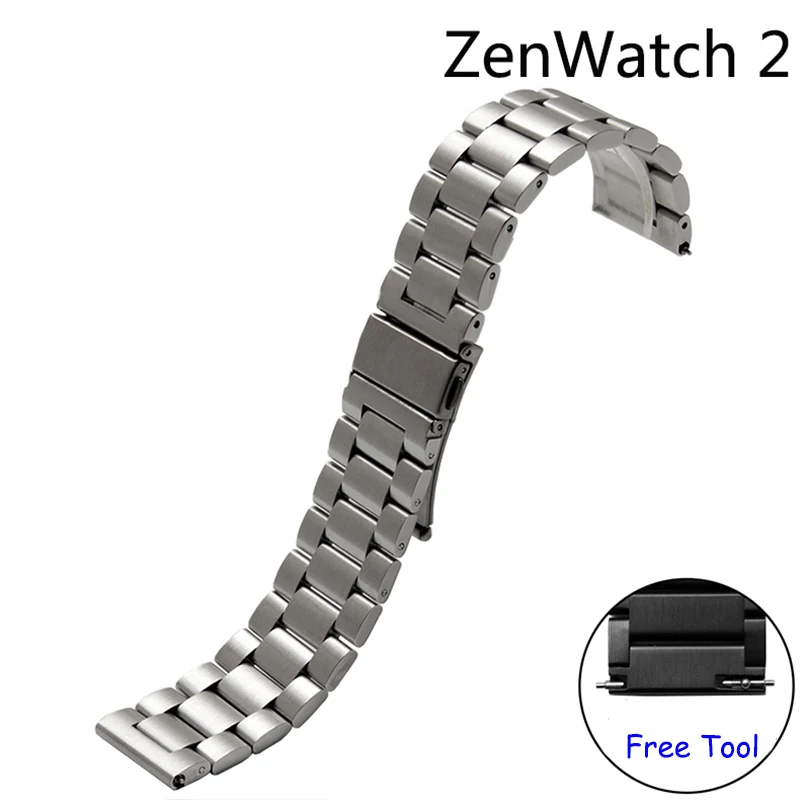 Качественный браслет из нержавеющей стали 22 мм черный серебристый металлический