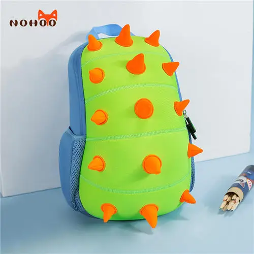 NH022-Blue Детский рюкзак-динозавр NOHOO, ранец, сумка для игрушек в виде объемной мультяшной фигурки для дошкольников, малышей, мальчиков и девочек - Цвет: NH022-Blue