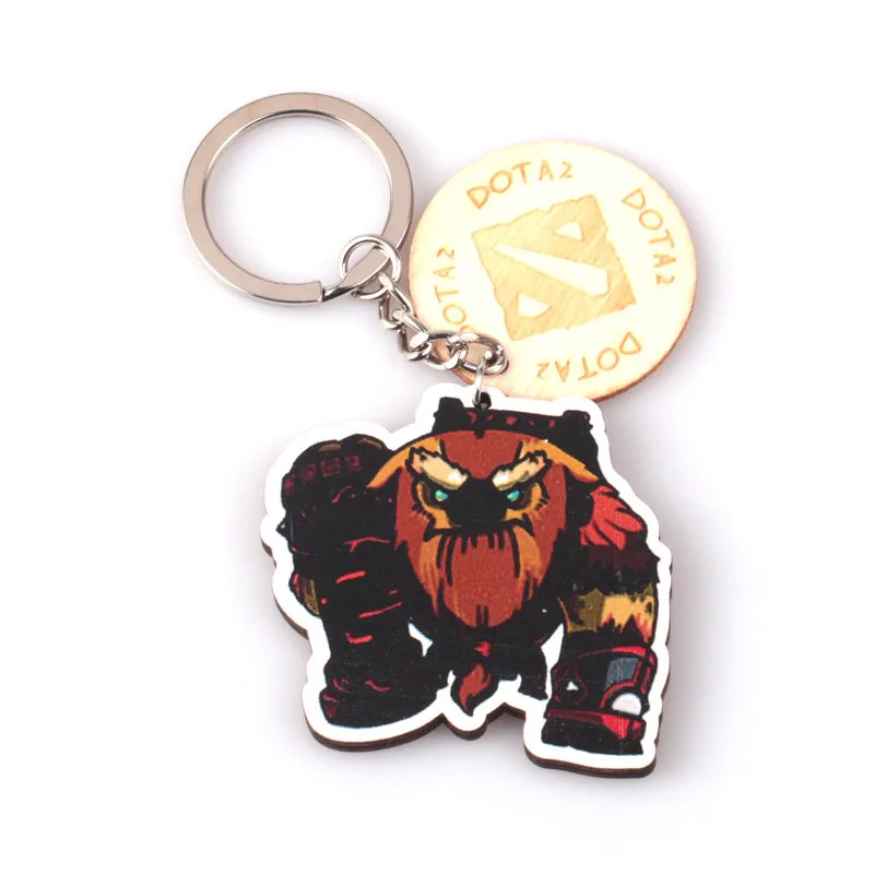 2019 Dota 2 брелок игрушки коротышки игра Dota2 деревянные персонажи мультфильмов
