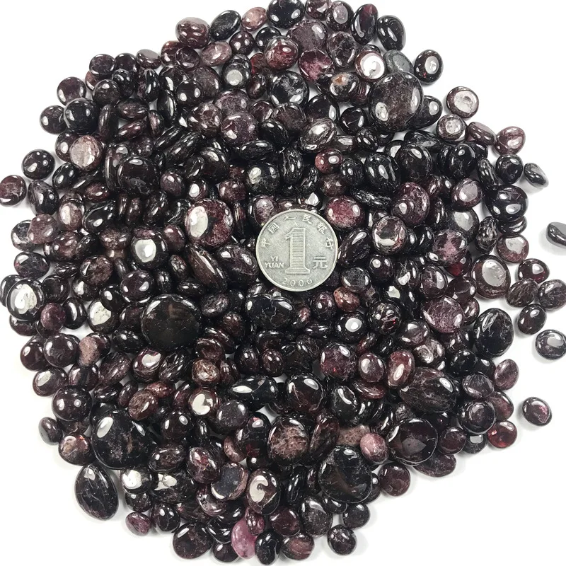 Натуральный оригинальный кристаллический красный гранат 10 шт. оригинальные