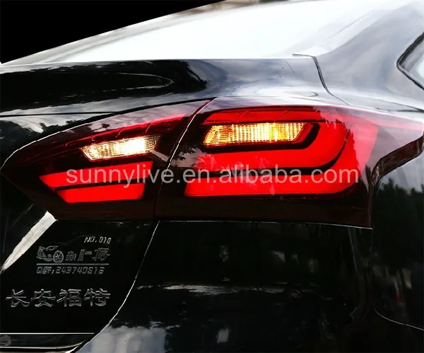 Светодиодные задние светильник для Ford focus 3 седан|rear tail light|light fortail light |