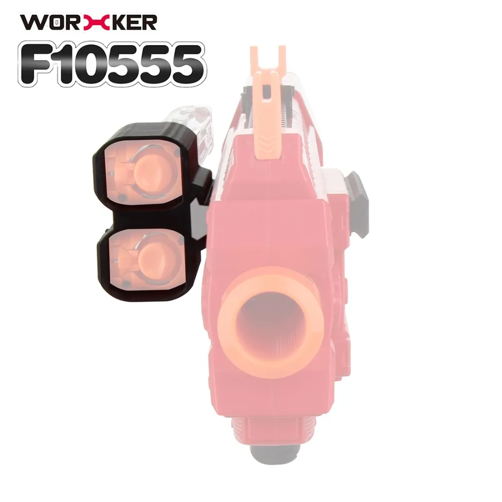 Обложка для магазина Worker f10555 No.202 Side Nerf Rival Zeus MXV 1200 Blaster черная|Игрушечное оружие| |