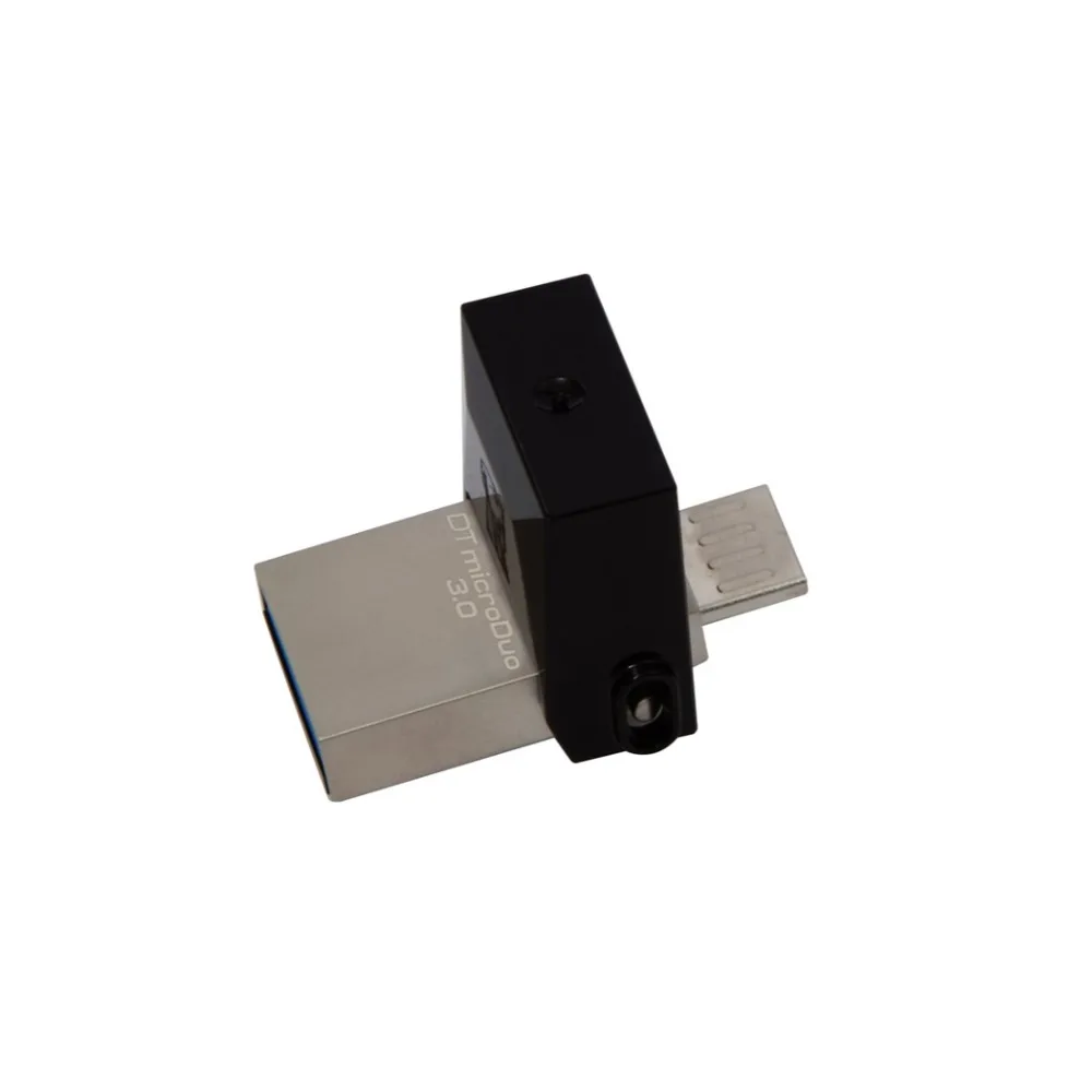 Kingston technology DataTraveler 16 GB microDuo 3 0 (3 1 Gen 1) разъем usb type-A поворотный черный горячая