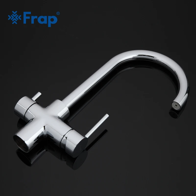 Frap хромированный кухонный кран для раковины с функцией очистки воды смеситель