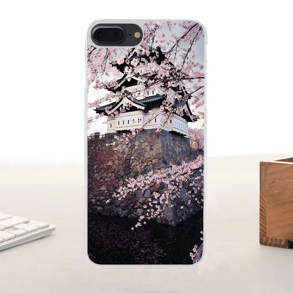 Мягкий чехол Bixedx для Samsung Galaxy A3 A5 A7 J1 J2 J3 J5 J7 2015 2016 2017 японская Сакура | Мобильные