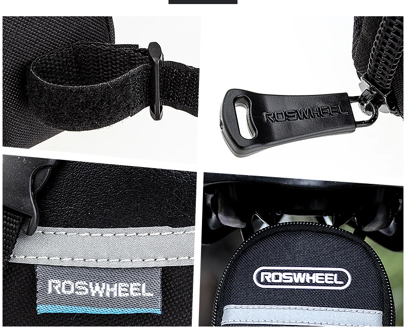 ROSWHEEL 1.2l Портативный Водонепроницаемый велосипед седло мешок Велоспорт чехол сиденья Велосипедный Спорт задний хвост Паньер