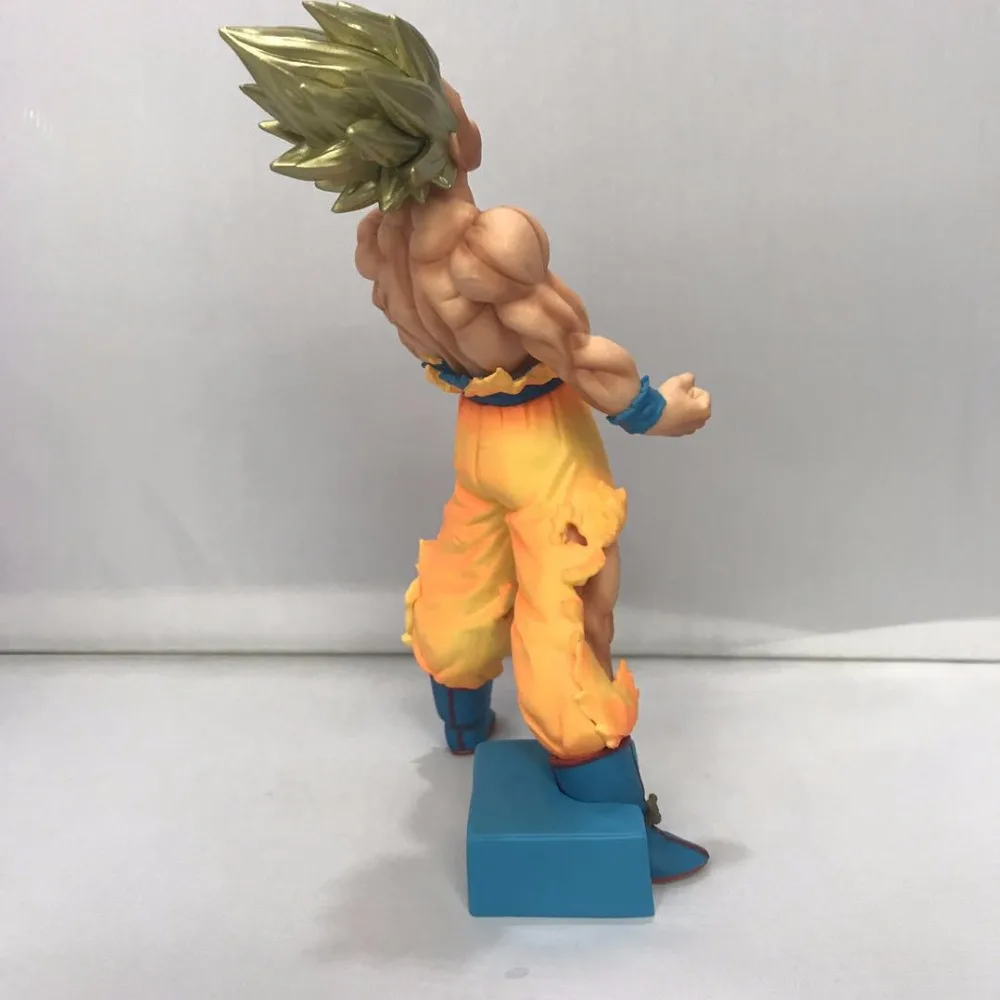 LSY фигурку Коллекционная модель куклы Супер Saiyan Kakarotto на день рождения Подарок