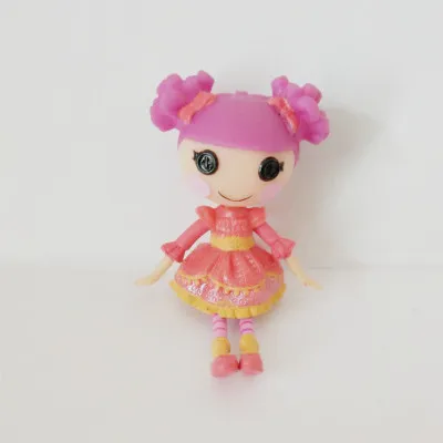 1 1 шт. 3 дюйма оригинальные MGA куклы Lalaloopsy Мини Куклы для девочек игрушка игровой домик каждая уникальная куклы Lalaloopsy - Цвет: 1