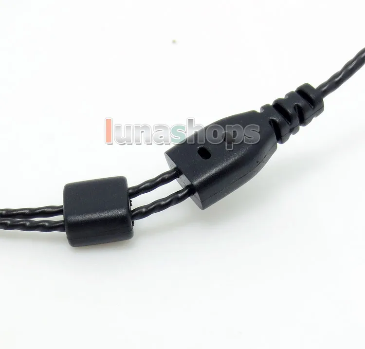 LN004294 120 см 5n OFC супер мягкий черный DIY кабель для Ultimate Westone Sennheiser наушники ремонт|cable