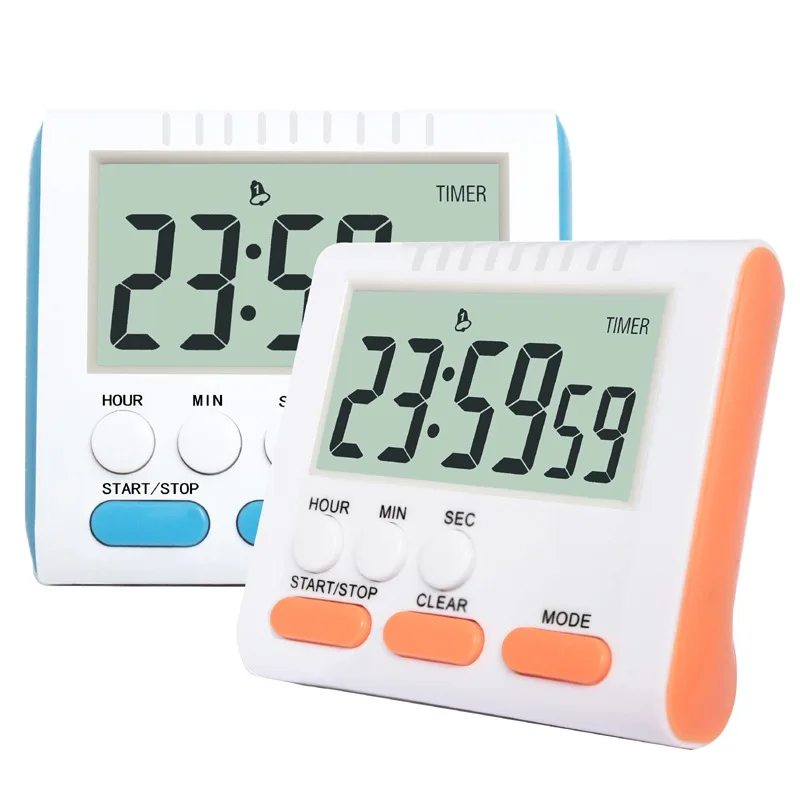 AAA Battery Operated with Magnet and Stand Large Digits For Baking Study Beauty Multifunctional Digital Kitchen Timers W1 | Дом и сад