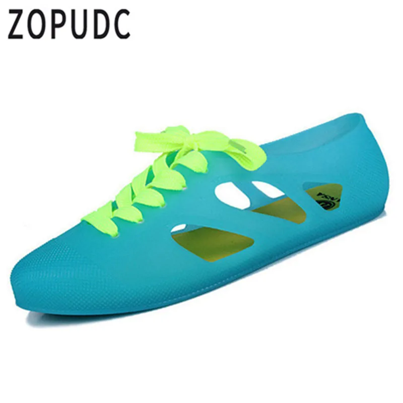 Zopudc модная прозрачная обувь женские sandalias летние Женские Сандалии Новые